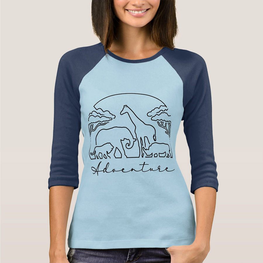 Never Never Safari Tours T-Shirt inspired by Crocodile Dundee – Regular  T-Shirt — MoviTees