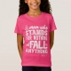 Malcom X Quote Stand and Fall - kids shirt