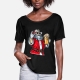 Bad Santa Claus - t-shirt woman