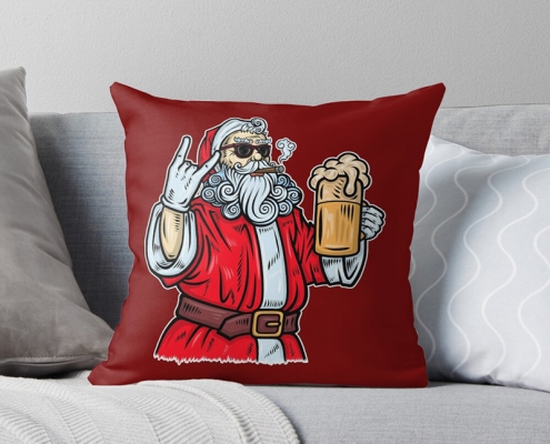 Bad Santa Claus - pillows