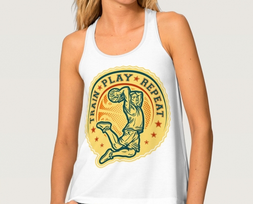 Basketball Slam Dunk - tank-top