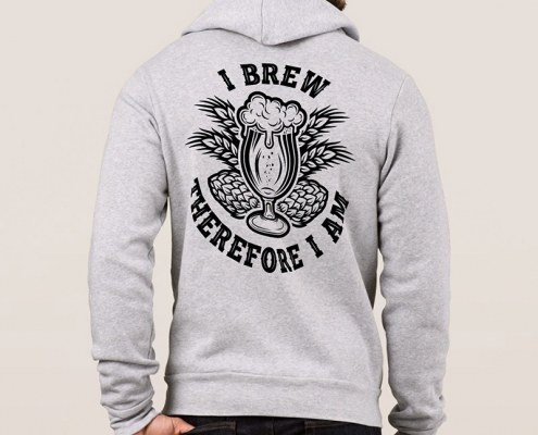I Brew, Therefore I Am - hoodie