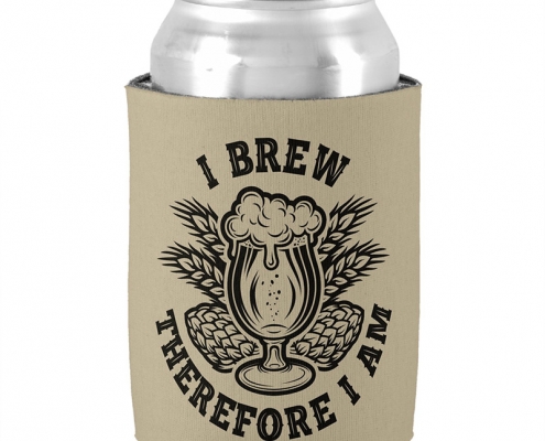I Brew, Therefore I Am - can cooler